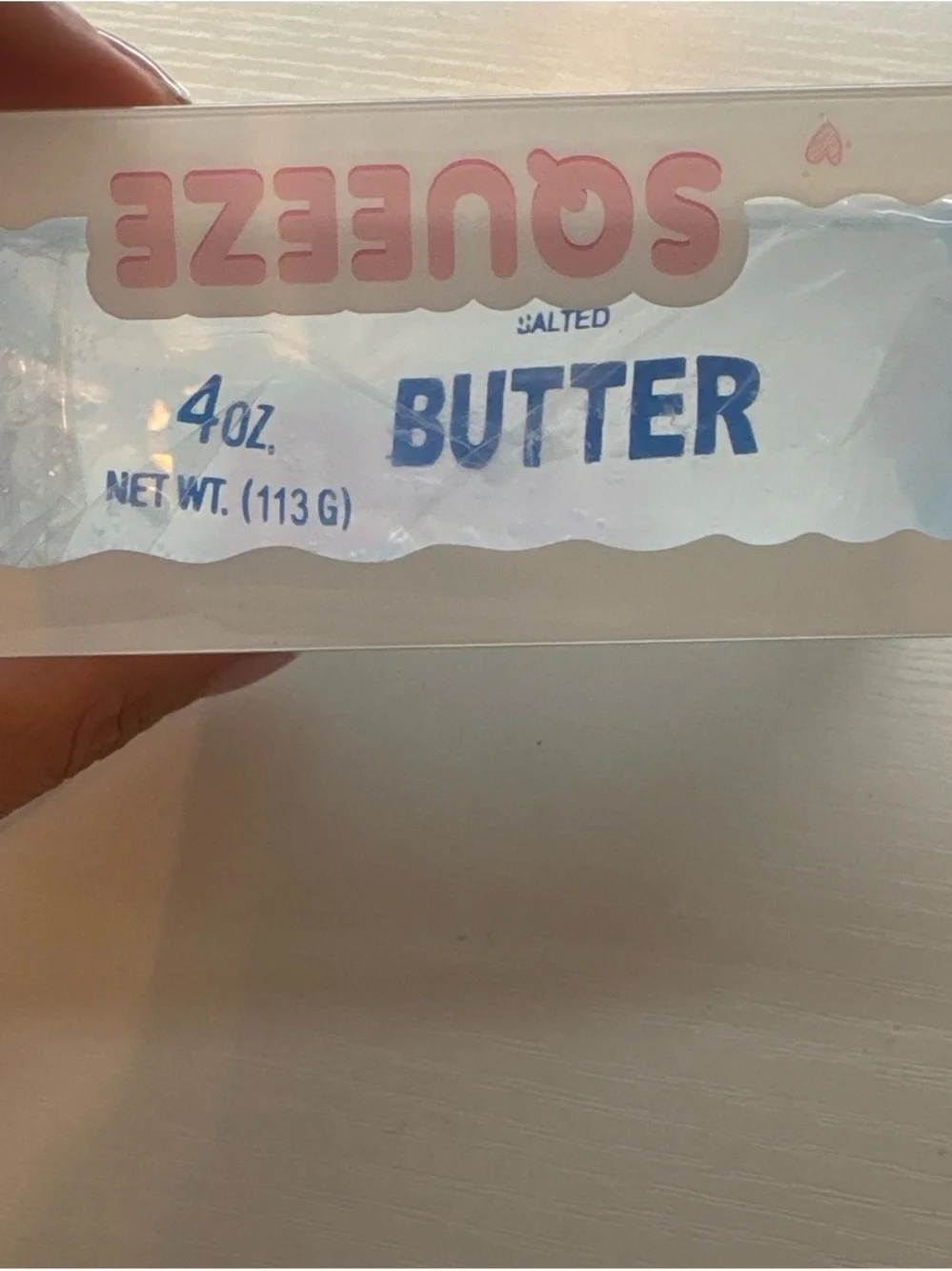 Blue Vaseline butter squishy